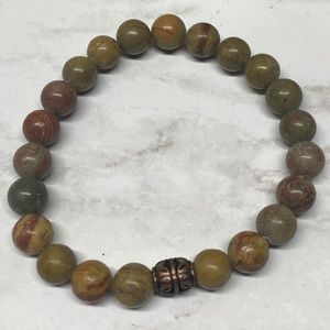 Unisex Jasper Bracelet